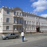 Площадь Ленина около Госпиталя