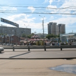 Проспект Ленина на площади Пушкина