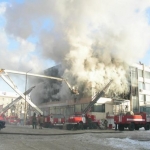 Пожар, Дом быта, 08.02.2010