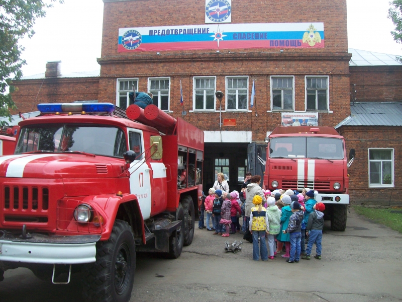 Картинка пожарной части